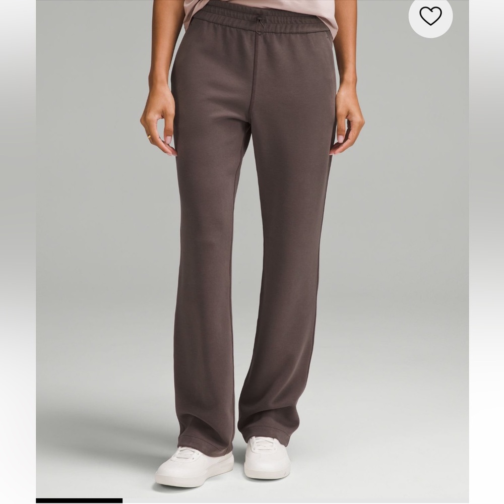 lululemon athletica Wide Leg Pants in Brown